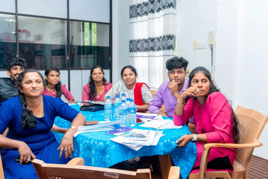 Learn to Discern, media literacy across six districts, Hatton, Batticaloa, Ampara, Nuwara Eliya, Mullaitivu and Trincomalee, 2023-04-05.