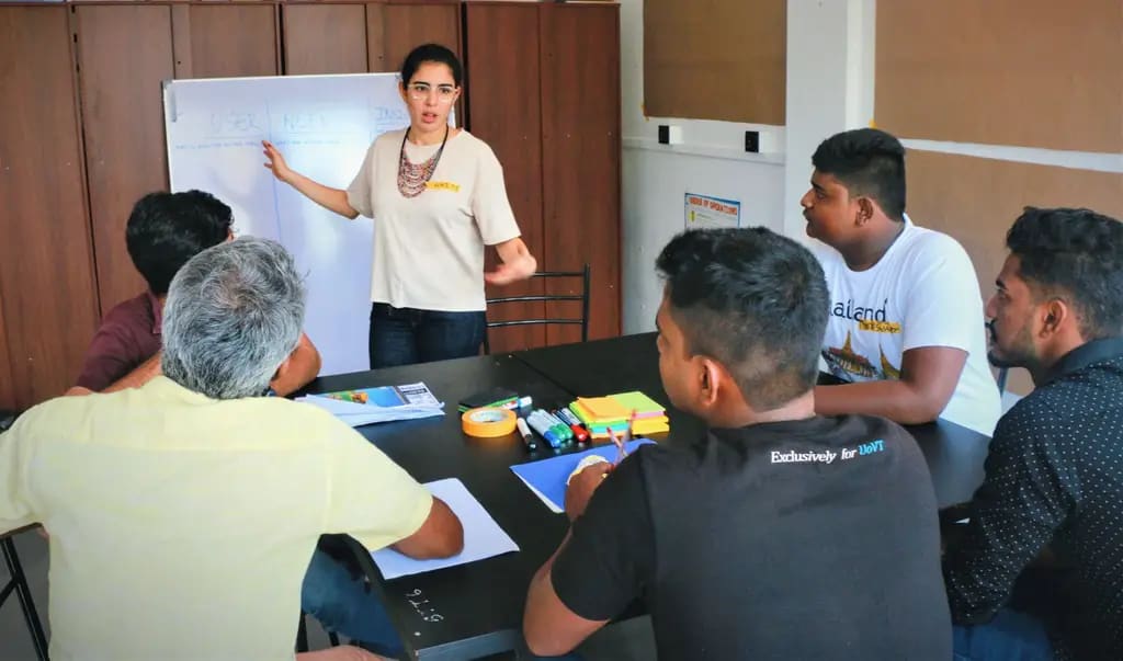 Design thinking training for the core team, Batticaloa, 2019-04-05.