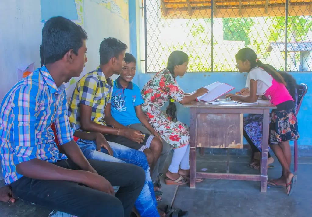 The school workshop at Pullumalai, Batticaloa, 31 March 2019.