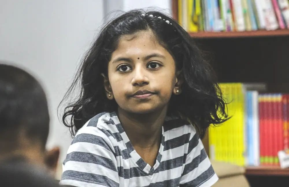 Chess coaching for children, Batticaloa, 2019-06-22.