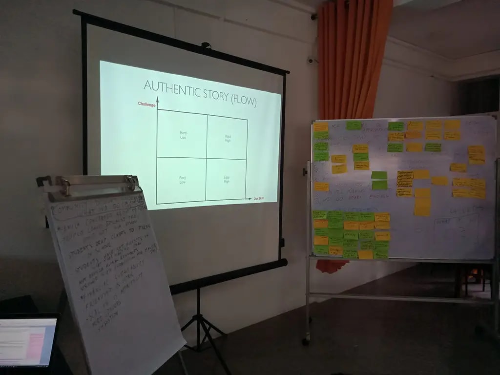 Story-mapping training, Griffith Film School, Batticaloa, 2020-01-23.