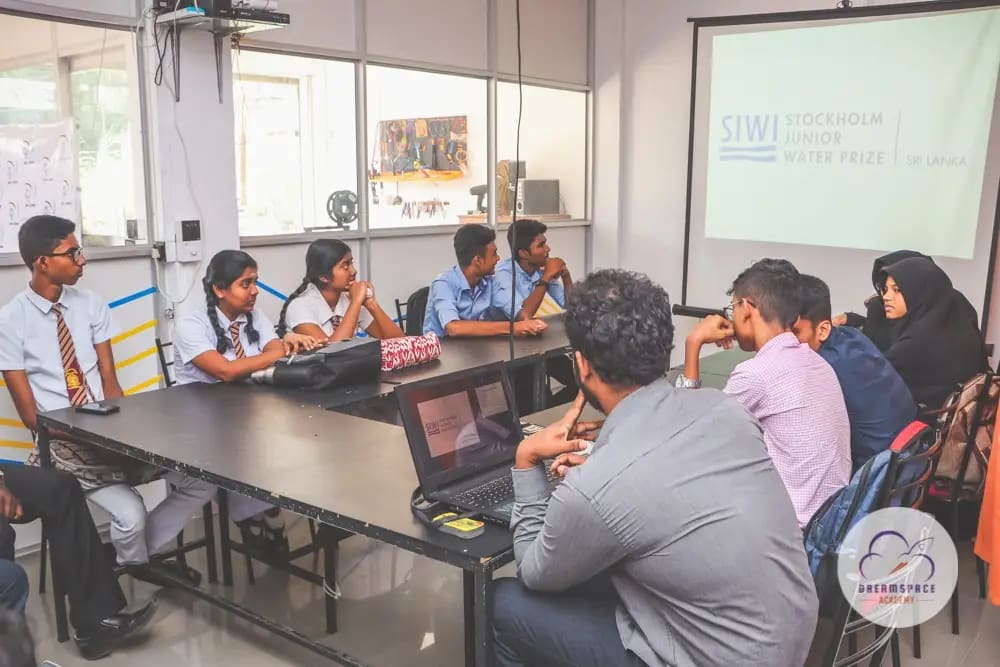 Stockholm Junior Water Prize, awareness session, Batticaloa, 2020-02-25.