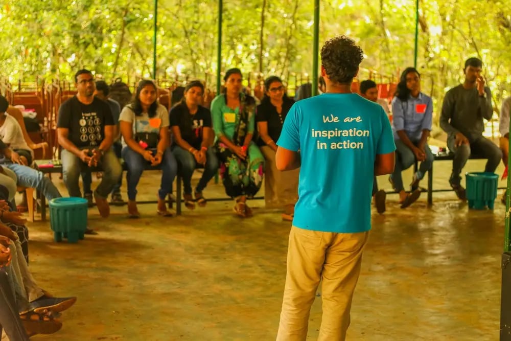 The three-day community-building workshop, Batticaloa, 2019-09-25.