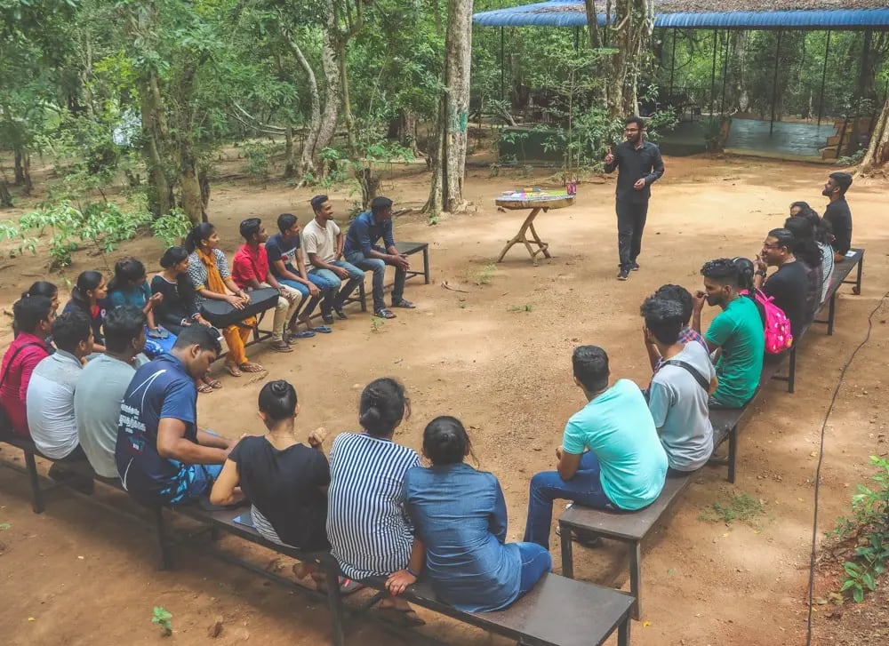 The three-day community-building workshop, Batticaloa, 2019-09-25.
