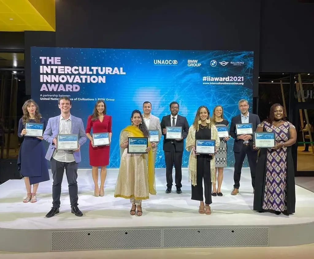 Intercultural Innovation Award for Smart Advocates, November 2021.