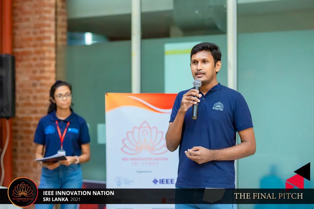 IEEE Innovation Nation, finalist, Sri Lanka, 2021-12-06.