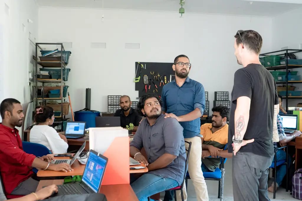 The Digital Nomad Ambassador visits, Batticaloa, 2022-03-24.