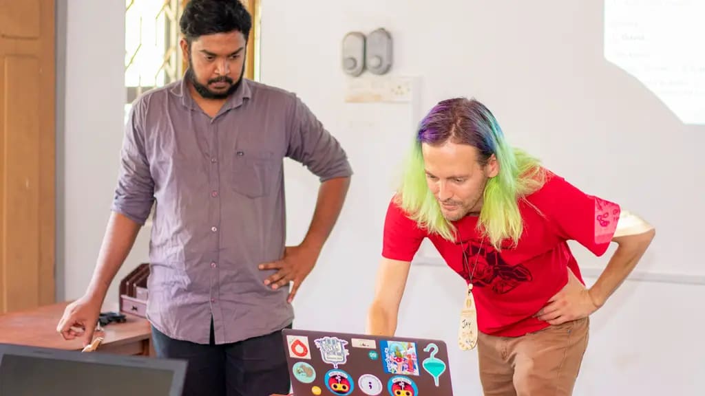 Dinacon, game development in Unity, Batticaloa, 2022-07-18.