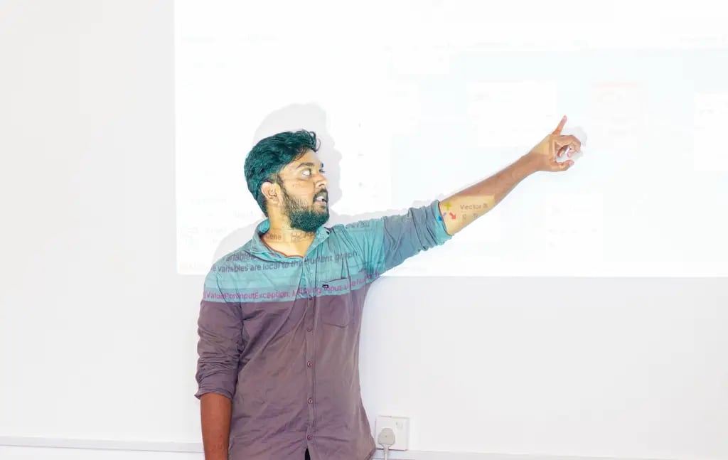 Dinacon, game development in Unity, Batticaloa, 2022-07-18.