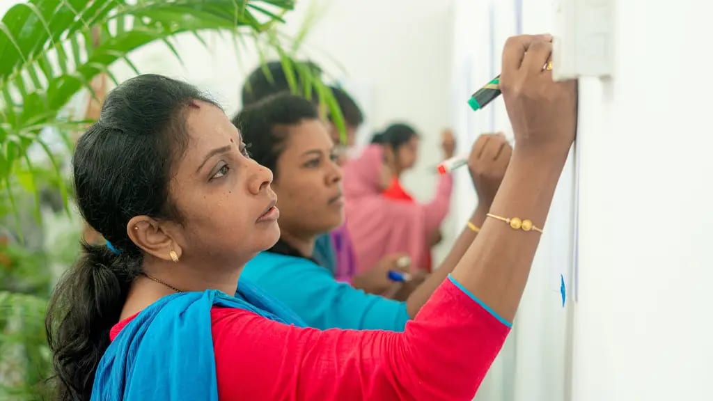 Training the teacher trainers, Batticaloa, 2023-04-10.