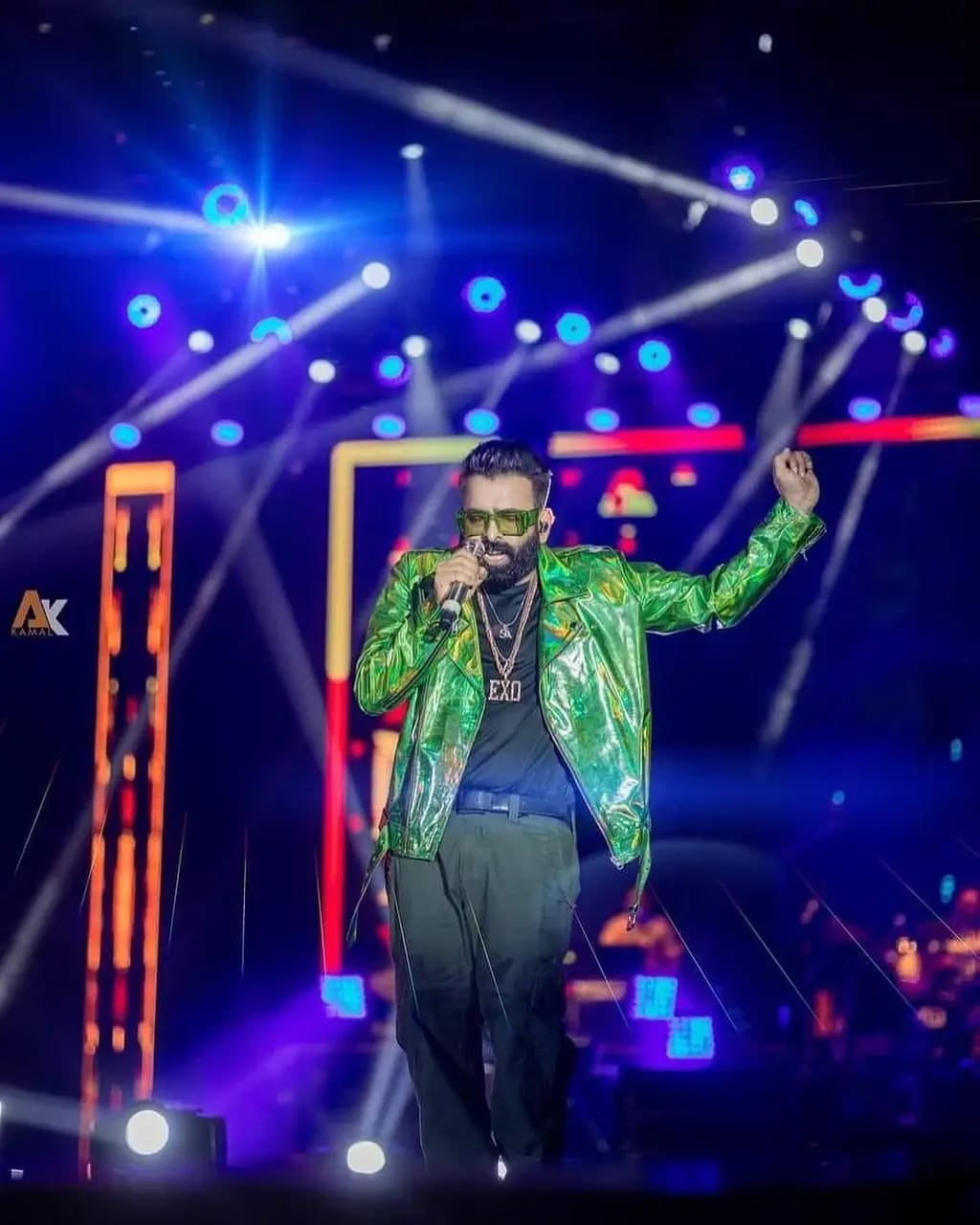 Yaazh Gaanam, opening a concert in Jaffna, 2023-10-21.