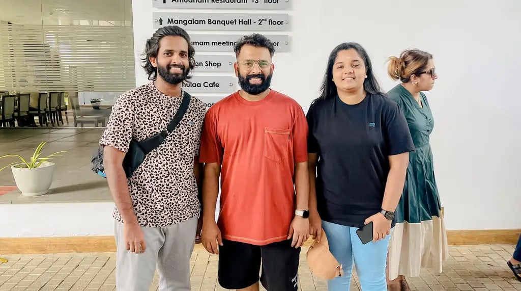 Yaazh Gaanam, opening a concert in Jaffna, 2023-10-21.