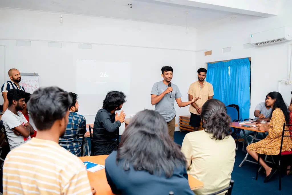 Five-day skills workshop for the team, Batticaloa, 2024-01-15.
