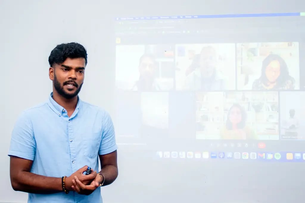 Five-day skills workshop for the team, Batticaloa, 2024-01-15.