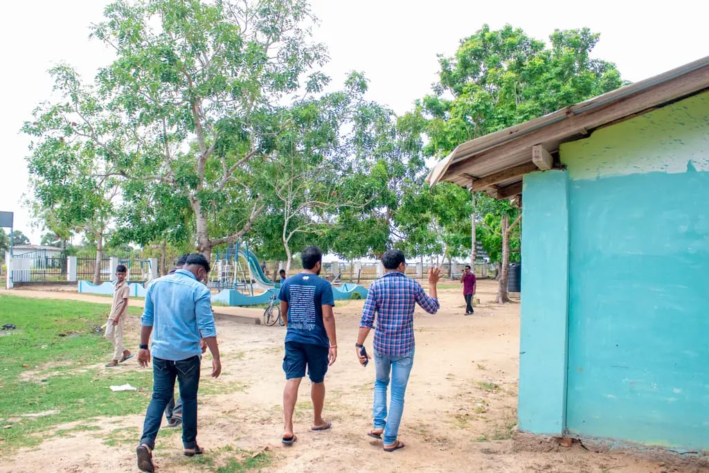 Two visits from Rajan Bala, Aligambai and Batticaloa, 2024-08-11.