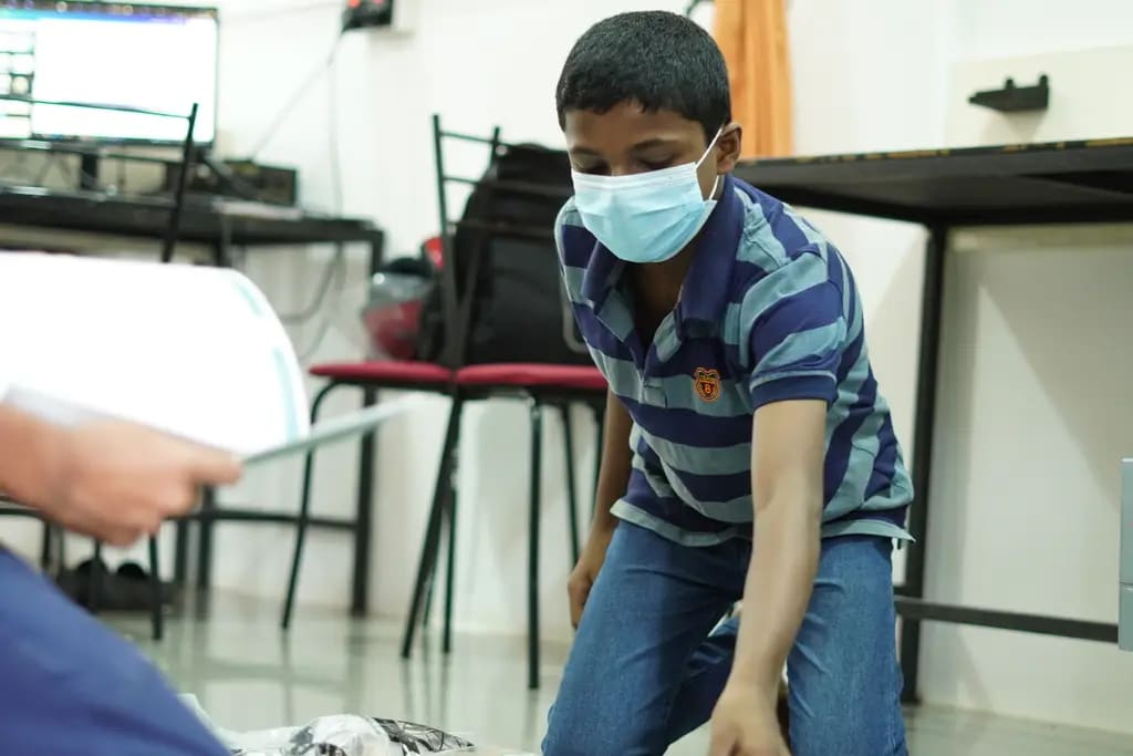 Science Hackday and an equipment handover, Batticaloa, 2021-12-16.