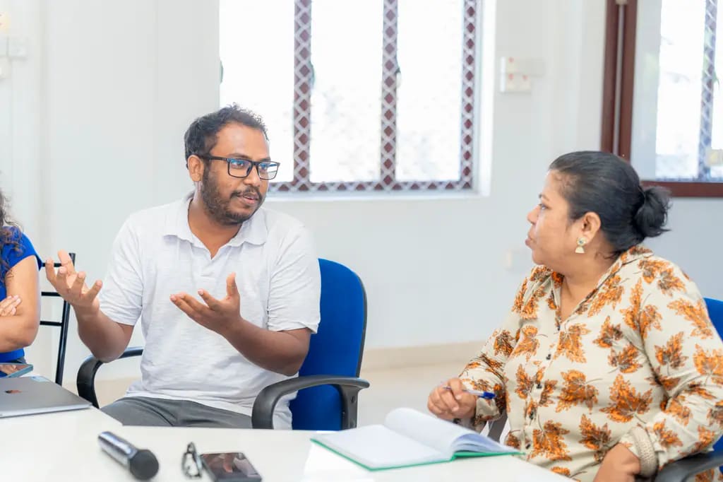 World University Service of Canada visits, Batticaloa, 2025-05-05.