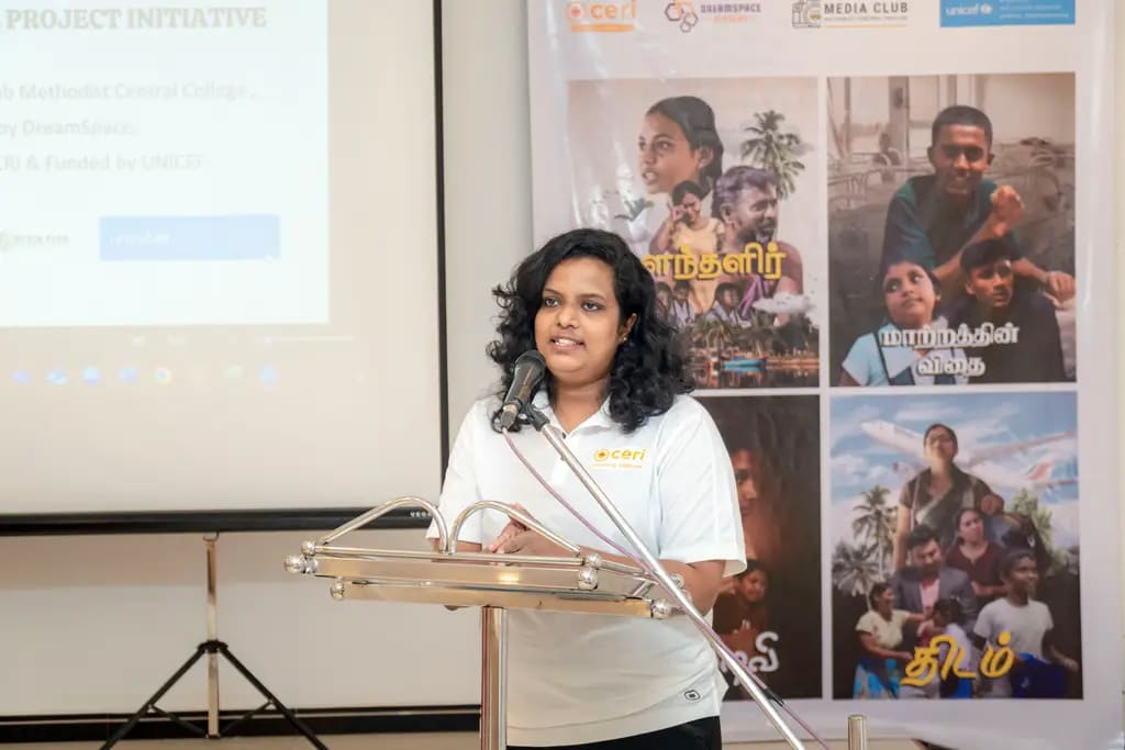 CERI digital storytelling final event, Batticaloa, 2025-02-01.
