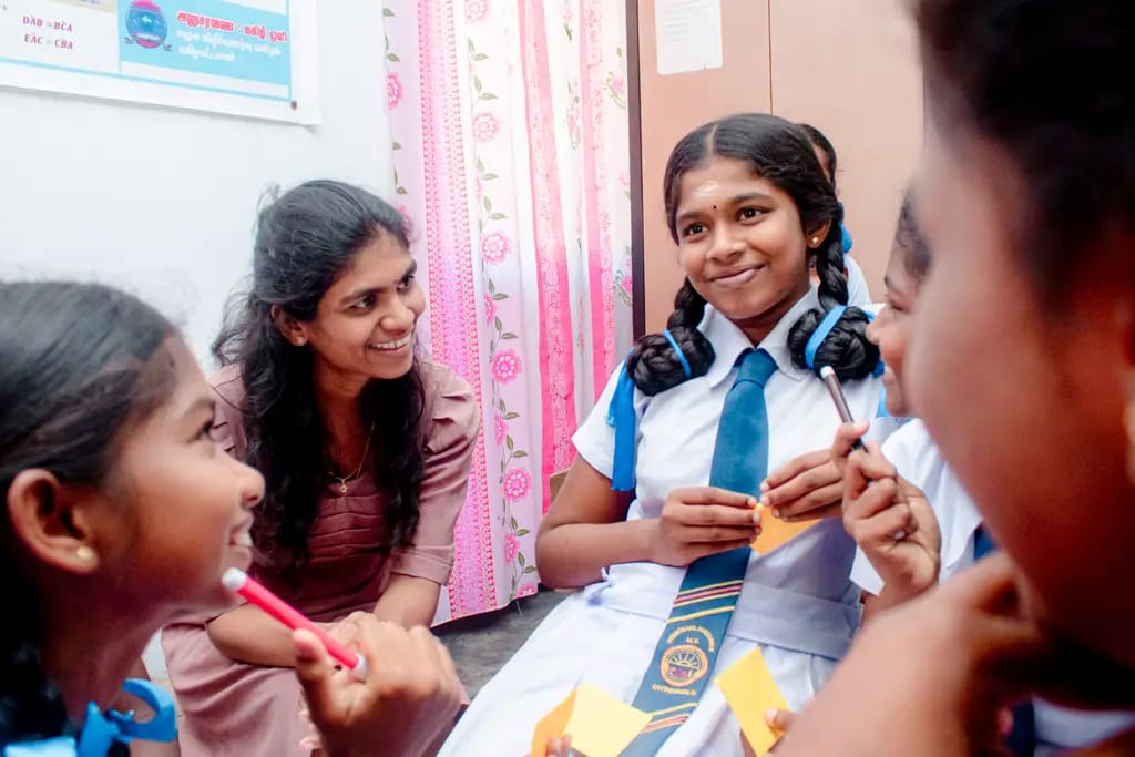 Mahilavedduvaan school visit, Batticaloa, 2023-11-10.