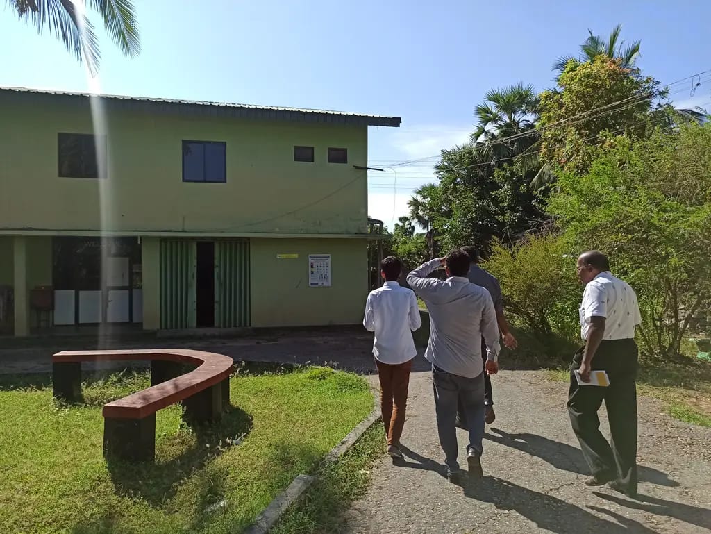 Training centre field visit, Batticaloa, 2021-03-21.