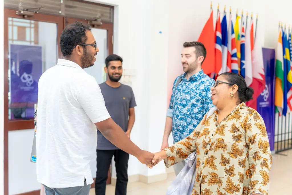 World University Service of Canada visits, Batticaloa, 2025-05-05.