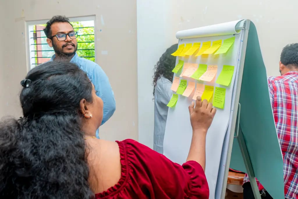 Leadership and skills training in Jaffna, 2024-07-21.