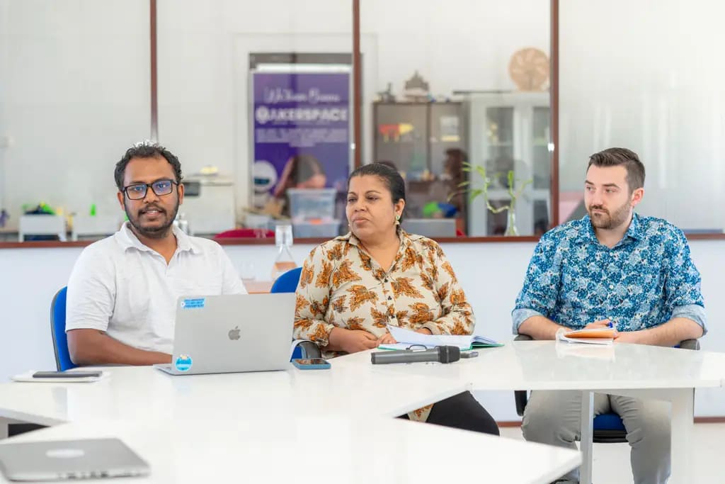 World University Service of Canada visits, Batticaloa, 2025-05-05.
