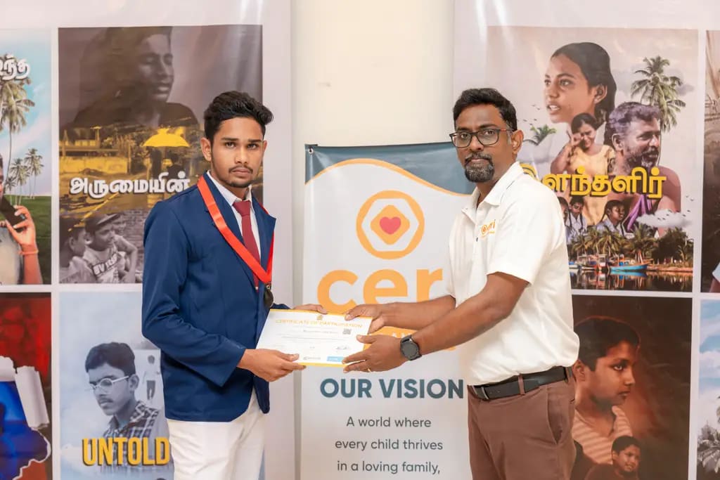 CERI digital storytelling final event, Batticaloa, 2025-02-01.