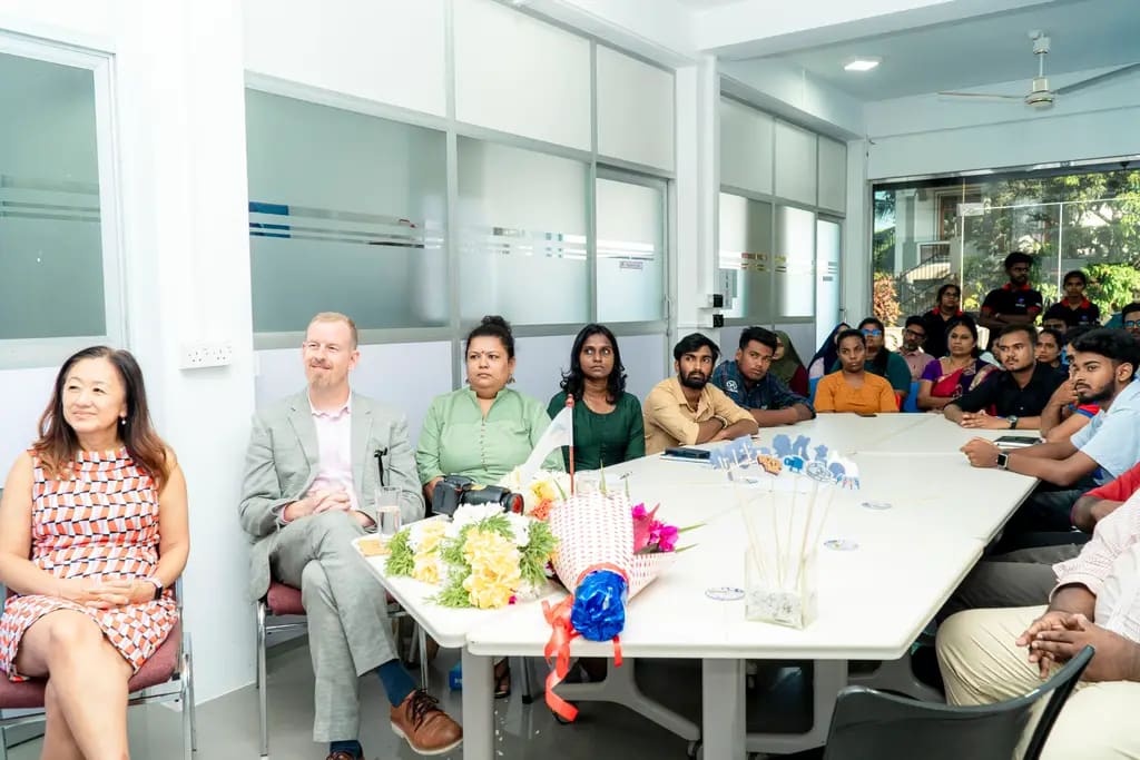 Movie Club at the American iHub, Batticaloa, 2024-04-21.