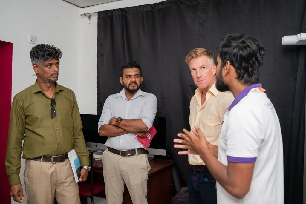 ACTED visit, DreamSpace Academy Batticaloa, July 2026.