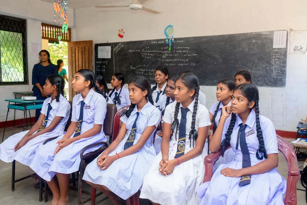 Certificates at Navalady school, Navalady, Batticaloa, 2024-07-24.