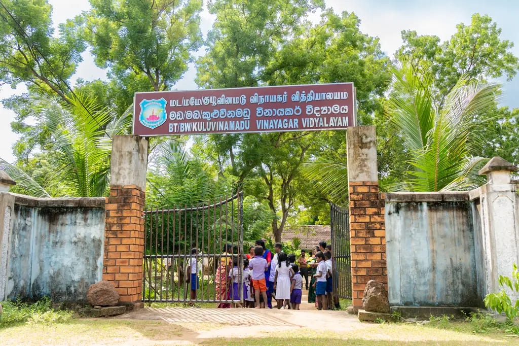 Kuluvinanmadu school opening, Kuluvinanmadu, 2025-01-10.
