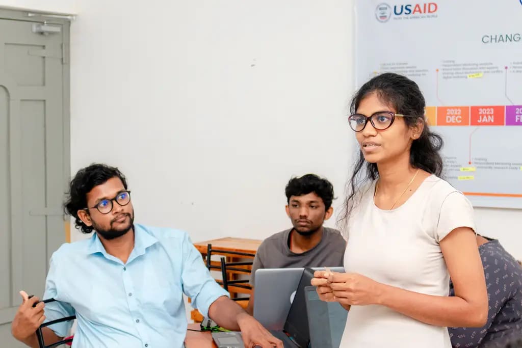 USAID SCORE team visits, Batticaloa, 2023-05-31.