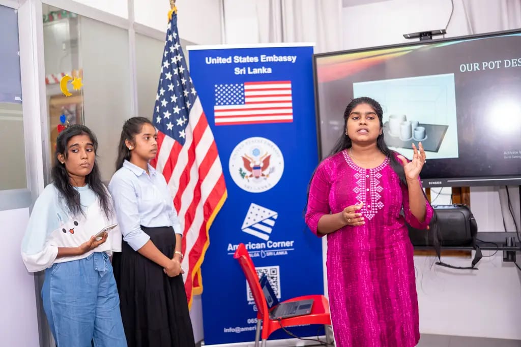 3D printing workshop, Batticaloa, April 2026.