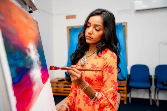 Art and entrepreneurship, Batticaloa, 2024-02-15.