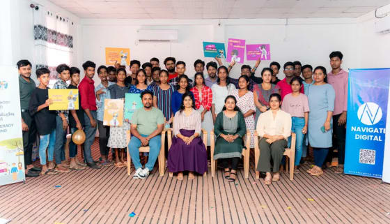 Learn to Discern, media literacy across six districts, Hatton, Batticaloa, Ampara, Nuwara Eliya, Mullaitivu and Trincomalee, 2023-04-05.