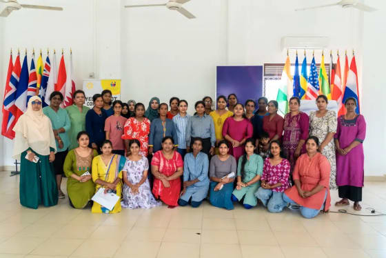 Entrepreneurship training for women, Batticaloa, 2025-07-26.
