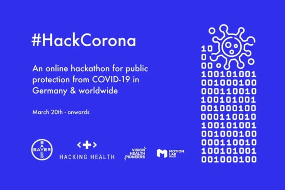 HackCorona, a global online hackathon, March 2020.