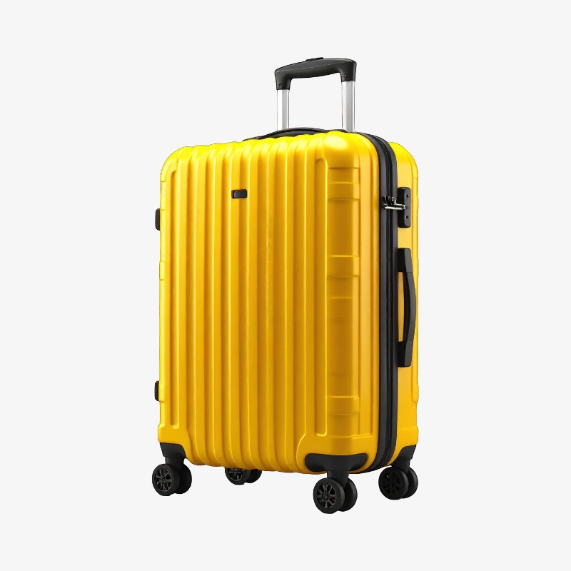 Teakwood Medium Cabin Size 8 Wheels Trolley Bag