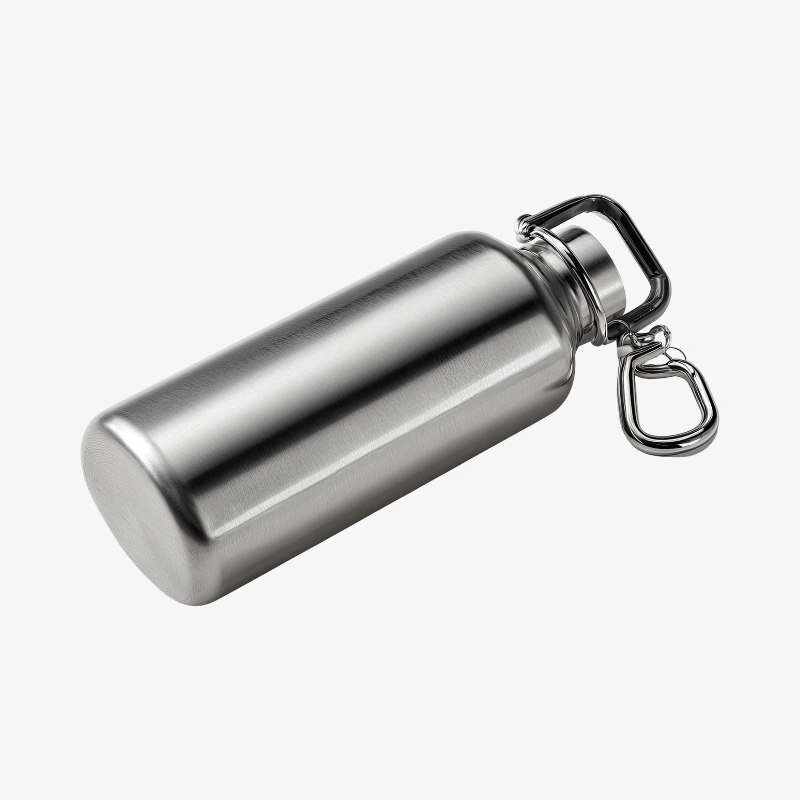 Amazon Brand - Solimo Stainless Steel Insulated 24 Hours Hot or Cold Bottle Flask, 1000 ml, Silver
