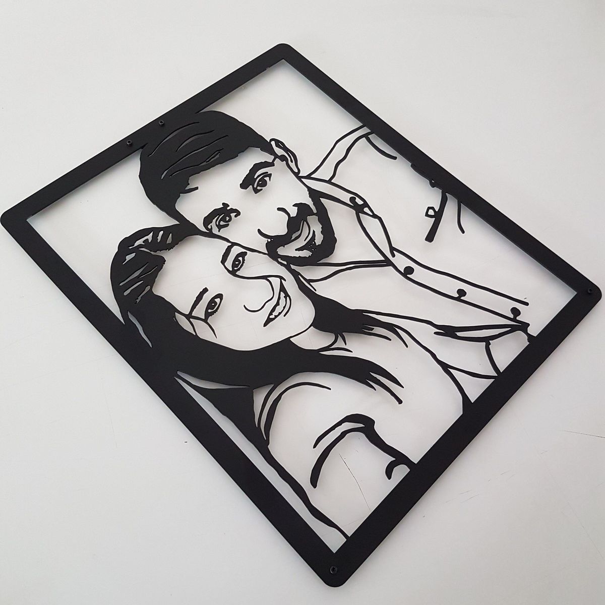 Custom Personalized Couple Portrait
