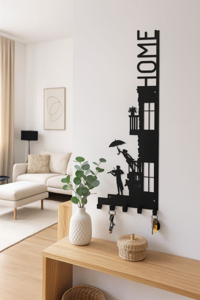 Urban House Balcony & HOME Metal Keyholder Rack
