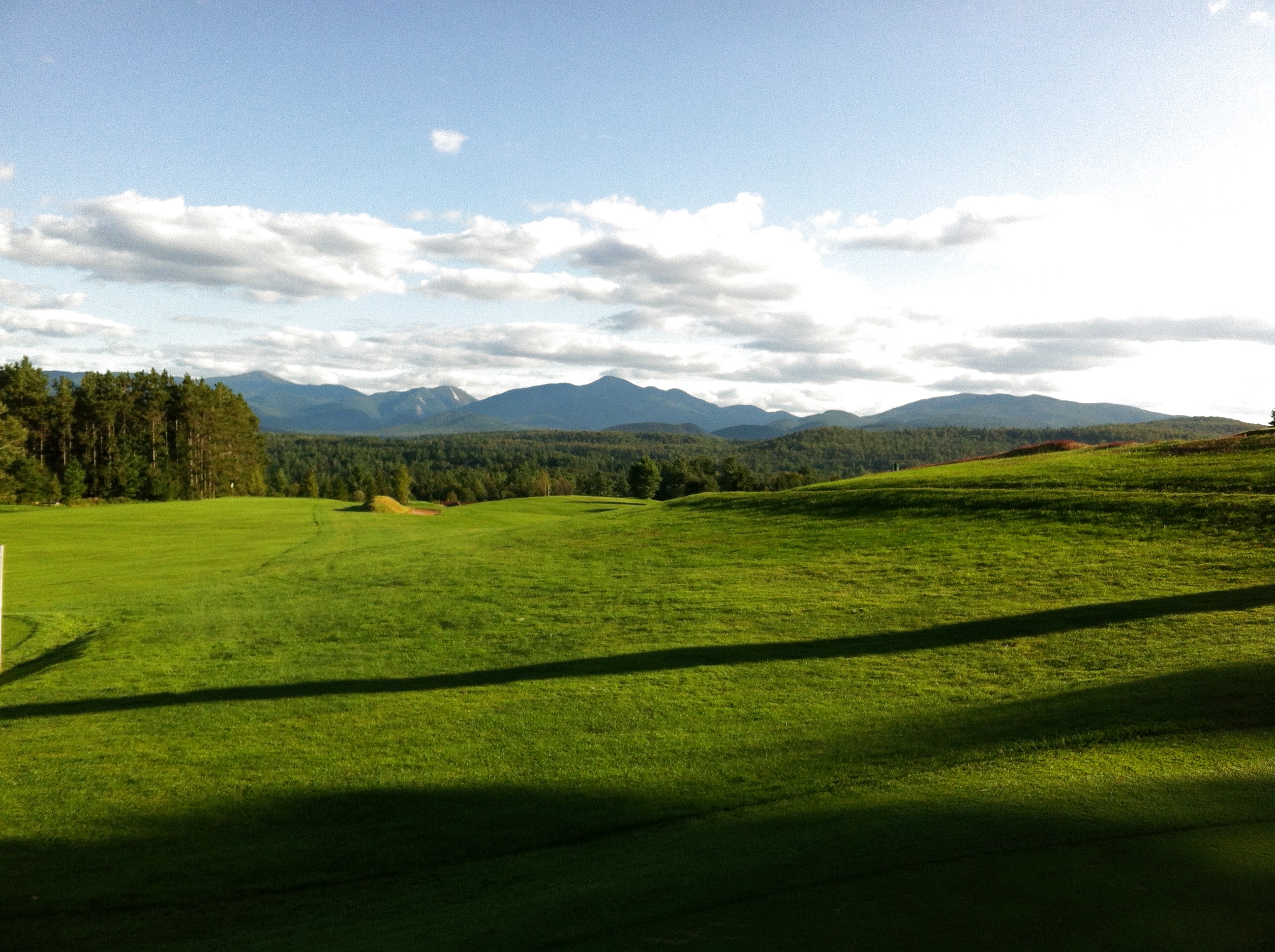 A golf course