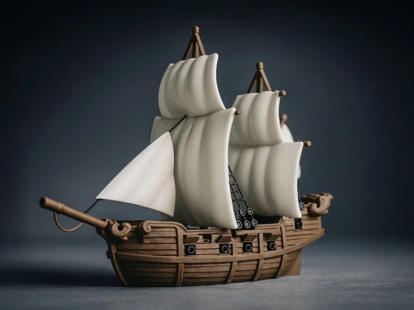 Tirelire Bateau Pirate – Gardien du Trésor