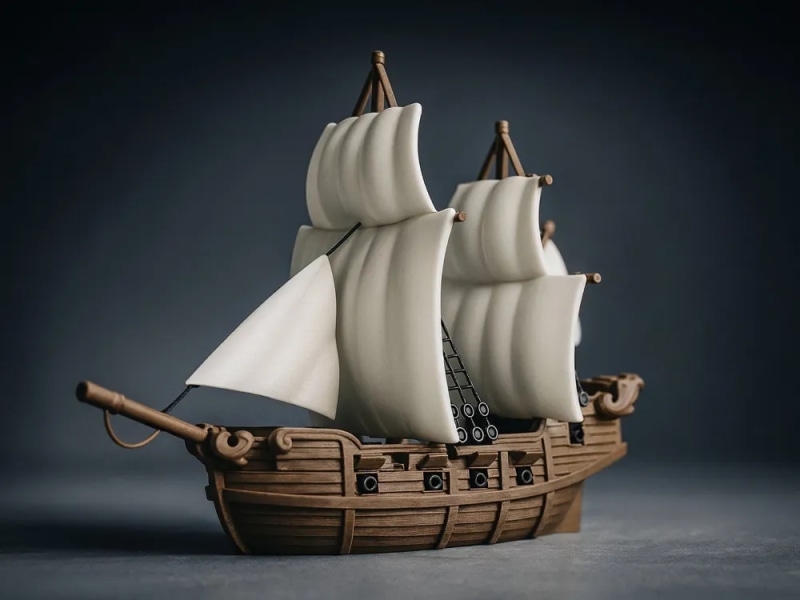 Tirelire Bateau Pirate – Gardien du Trésor