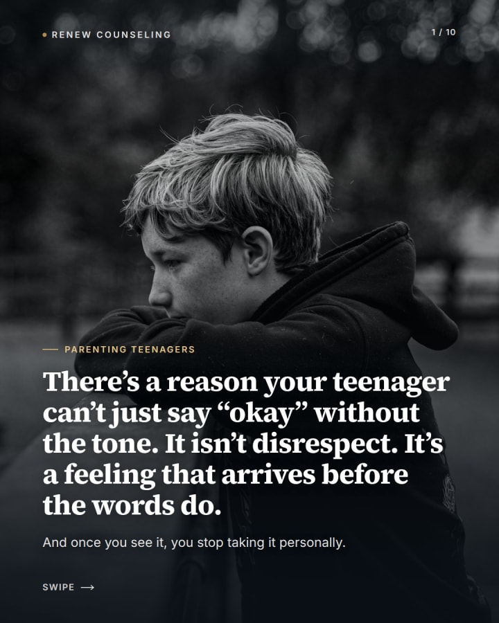 The tone, slide 1 of 9