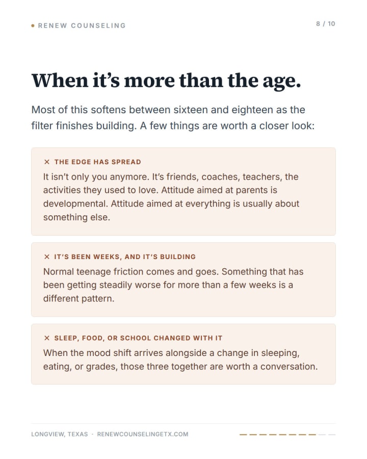 The tone, slide 8 of 9