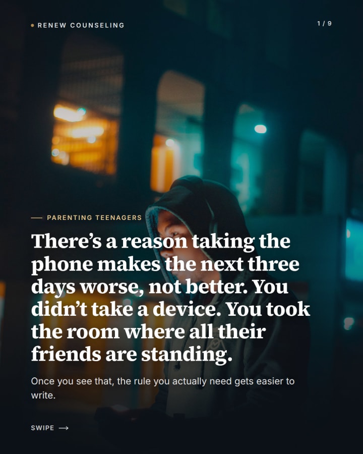 The phone, slide 1 of 8