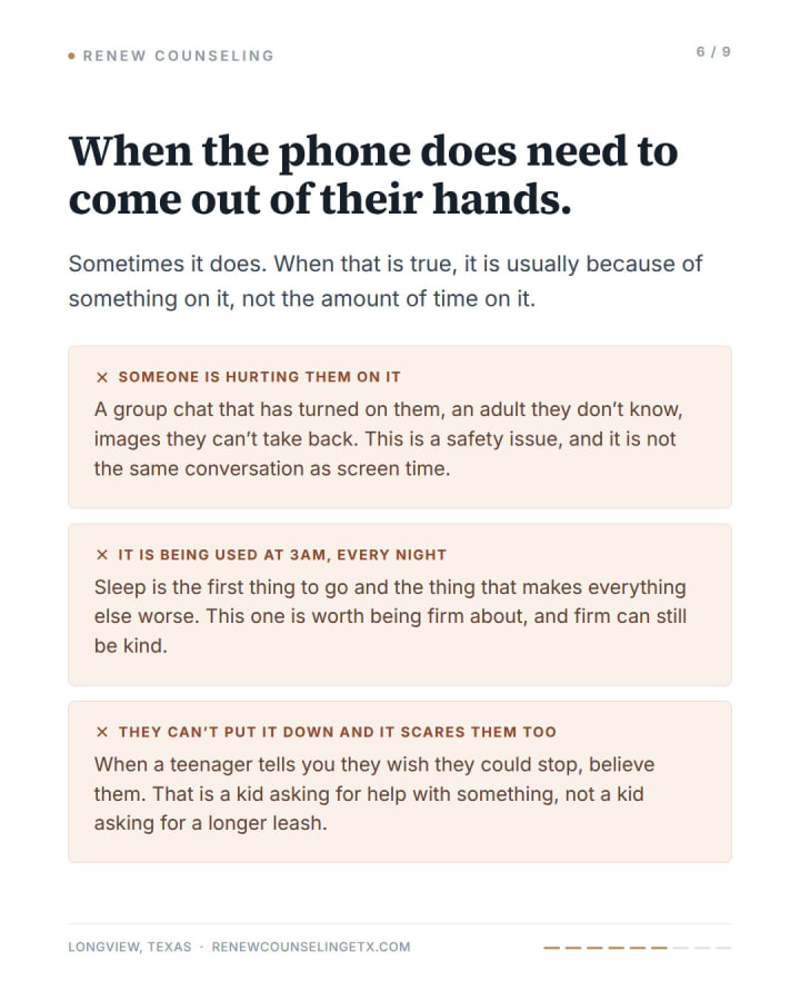 The phone, slide 6 of 8