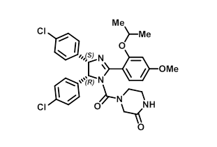 Image for MDM2 inhibitor (-)-Nutlin 3a Small Molecule (Tool Compound)